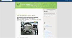 Desktop Screenshot of dodgecar.blogspot.com