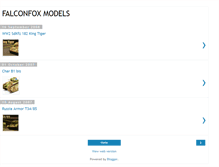 Tablet Screenshot of falconfox-models.blogspot.com