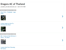 Tablet Screenshot of draagonsmcofthailand.blogspot.com