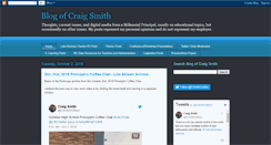 Desktop Screenshot of blogofcraigsmith.blogspot.com