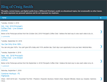 Tablet Screenshot of blogofcraigsmith.blogspot.com