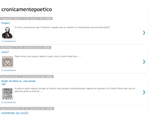 Tablet Screenshot of cronicamentepoetico.blogspot.com