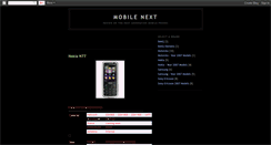 Desktop Screenshot of mobilenext.blogspot.com