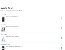 Tablet Screenshot of mobilenext.blogspot.com