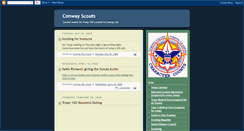 Desktop Screenshot of conwayscouts.blogspot.com