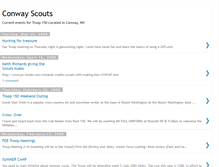 Tablet Screenshot of conwayscouts.blogspot.com