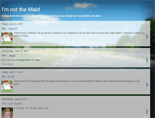 Tablet Screenshot of notthemaid.blogspot.com