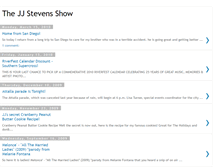 Tablet Screenshot of jjstevensshow.blogspot.com