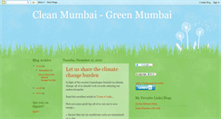 Desktop Screenshot of clean-mumbai.blogspot.com