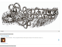 Tablet Screenshot of cartilage-consortium.blogspot.com