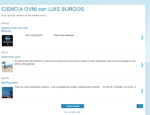 Tablet Screenshot of ciencia-ovni.blogspot.com