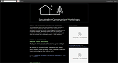 Desktop Screenshot of learnsustainableconstruction.blogspot.com