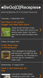 Mobile Screenshot of begorecipes.blogspot.com