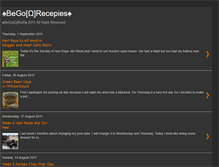 Tablet Screenshot of begorecipes.blogspot.com