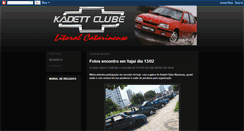 Desktop Screenshot of kadettclubelitoralsc.blogspot.com