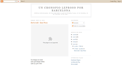 Desktop Screenshot of cronopiourbano.blogspot.com