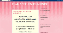 Desktop Screenshot of italianosenelmundo.blogspot.com