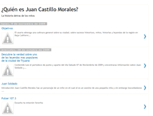 Tablet Screenshot of leyendajuansoldado.blogspot.com