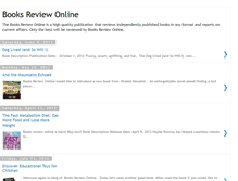 Tablet Screenshot of books-review-online.blogspot.com