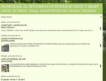 Tablet Screenshot of homenajeakunkel.blogspot.com