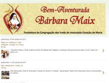 Tablet Screenshot of barbaramaix.blogspot.com