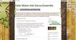Desktop Screenshot of celticmotion.blogspot.com