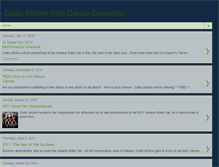 Tablet Screenshot of celticmotion.blogspot.com