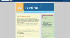 Desktop Screenshot of infinito-punto-rojo.blogspot.com