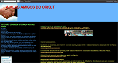 Desktop Screenshot of ameusamigosdoorkut.blogspot.com