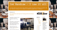 Desktop Screenshot of joebandsaw.blogspot.com