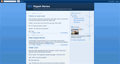 Desktop Screenshot of kippahstories.blogspot.com