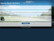 Tablet Screenshot of marinabiogeo.blogspot.com