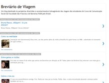 Tablet Screenshot of breviariodeviagem.blogspot.com