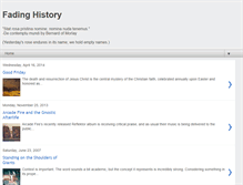 Tablet Screenshot of fadinghistory.blogspot.com