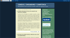 Desktop Screenshot of comercioyconsumidores.blogspot.com