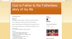 Desktop Screenshot of fatherthefatherless.blogspot.com