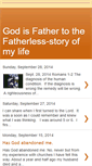 Mobile Screenshot of fatherthefatherless.blogspot.com