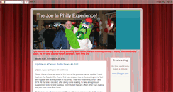 Desktop Screenshot of joeinphilly.blogspot.com