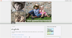 Desktop Screenshot of lancegallowayfamily.blogspot.com