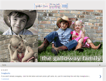 Tablet Screenshot of lancegallowayfamily.blogspot.com