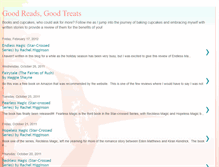 Tablet Screenshot of goodreadsgoodtreats.blogspot.com