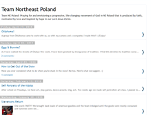 Tablet Screenshot of northeastpoland.blogspot.com