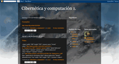 Desktop Screenshot of cibercompu1.blogspot.com