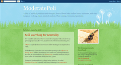 Desktop Screenshot of moderatepoli.blogspot.com