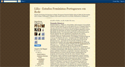 Desktop Screenshot of estudosfeministasemrede.blogspot.com