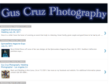 Tablet Screenshot of guscruzphotography.blogspot.com