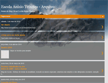 Tablet Screenshot of anisioteixeiraarquivo.blogspot.com