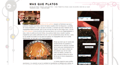 Desktop Screenshot of masqueplatos.blogspot.com