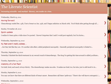 Tablet Screenshot of literatescientist.blogspot.com