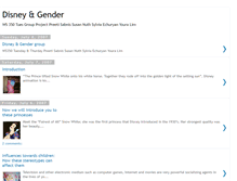 Tablet Screenshot of disneygender.blogspot.com